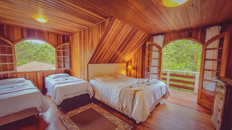 Pousada Atalaia Capivari em Campos do Jordão: Quarto Pousada Atalaia Capivari em Campos do Jordão: Quarto