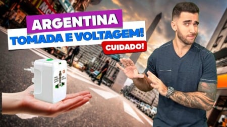 Como é a tomada e a voltagem na ARGENTINA? Precisa de adaptador?