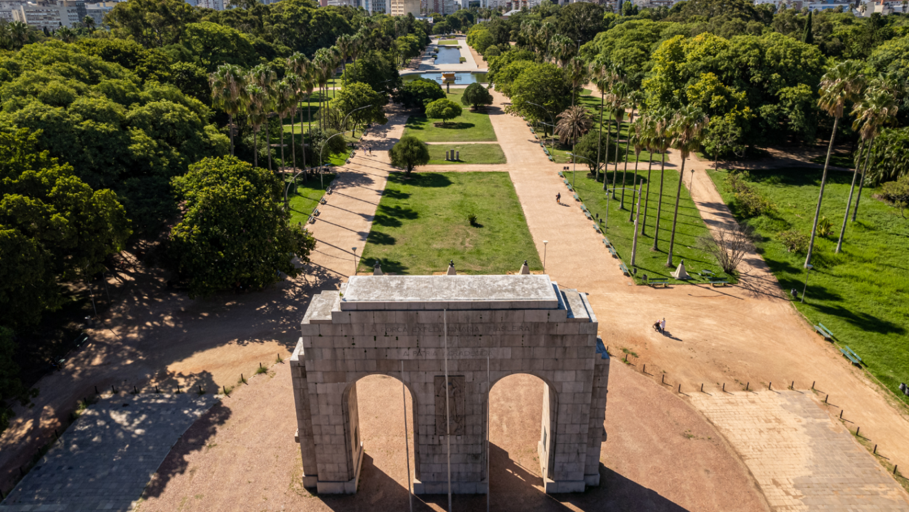 Parque Farroupilha (Redenção) em Porto Alegre Parque Farroupilha (Redenção) em Porto Alegre