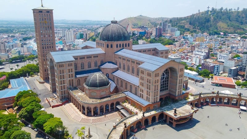 Cidade de Aparecida do Norte no interior de São Paulo Cidade de Aparecida do Norte no interior de São Paulo