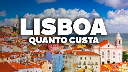QUANTO CUSTA viajar para LISBOA? Preço de TUDO!