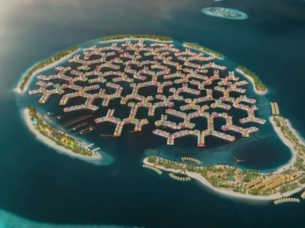Cidade flutuante das Maldivas: como é o projeto Cidade flutuante das Maldivas: como é o projeto
