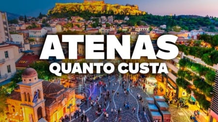 QUANTO CUSTA viajar para ATENAS? Preço de TUDO! QUANTO CUSTA viajar para ATENAS? Preço de TUDO!