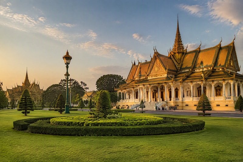 Palácio Real em Phonm Penh Palácio Real em Phonm Penh