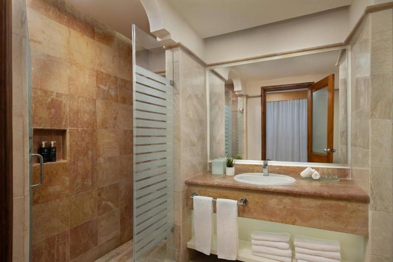 Meliá Caribe Beach Resort em Punta Cana: Banheiro Meliá Caribe Beach Resort em Punta Cana: Banheiro